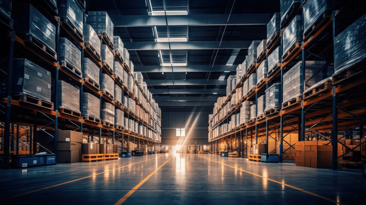 Entrepôt logistique